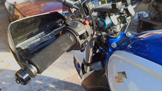 ♨️👌🏻 Puños calefactables moto  Suzuki 650 [upl. by Laverna]