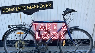 Cycle Tech 1x7 Vintage MTB Complete Makeover bike rebuild facelift makeover bikelover [upl. by Derdlim]