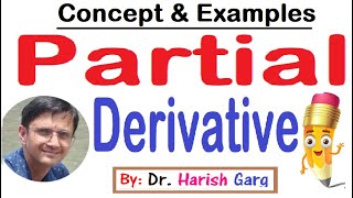 Partial Derivatives  Concepts and Examples [upl. by Milon]