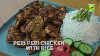 Peri Peri Chicken with Rice Recipe By Chef Marvi  Quick Delicious Recipe  Todays Menu  MasalaTv [upl. by Yras]