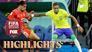 Brazil vs Switzerland Highlights  2022 FIFA World Cup [upl. by Lamrert]