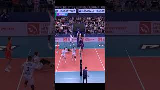 Libero plays twice😂Volleyballvolleyball gamevolleyru [upl. by Acceber846]