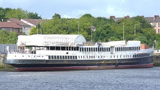 TS Queen Mary undergoing restoration in Glasgow Scotland [upl. by Ethelind]