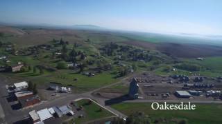 Oakesdale School District from the Air [upl. by Pompei]