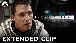 Interstellar  Docking Scene Matthew McConaughey Matt Damon Anne Hathaway  Paramount Movies [upl. by Trever]