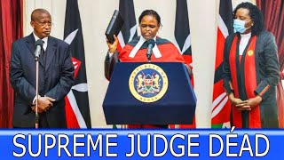 SAD NEWS NIGHT TODAY AS A SUPREME JUDGE [upl. by Us]