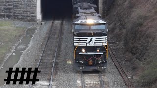 Norfolk Southern Trains at the Gallitzin Tunnels by Super Trains [upl. by Uwton]