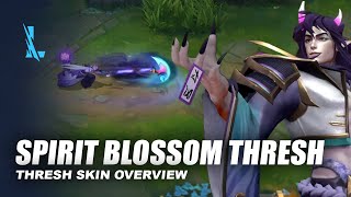 Spirit Blossom Thresh  Wild Rift [upl. by Eilhsa]