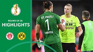 Home Win against BVB  FC St Pauli vs Borussia Dortmund 21  Highlights  DFBPokal Round of 16 [upl. by Ardnaid]