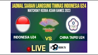 LIVE  INDONESIA VS CHINA TAIPEI [upl. by Evot]