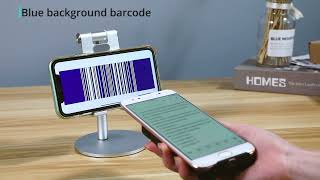 Eyoyo 2D Back Clip Bluetooth Barcode Scanner Work with Phone  with superb decoding capabilities [upl. by Delorenzo]