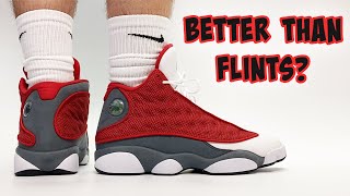 Jordan 13 Red Flint ON FEET Shorts [upl. by Amer]