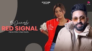 Red Signal Visualizer  Baani Sandhu  Dilpreet Dhillion  Desi Crew  Latest Punjabi Songs 2024 [upl. by Kaylee]