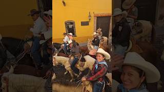 Tradicional Cabalgata a Terreros sanmigueldeallende Guanajuato mexico [upl. by Htidirem]