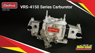 Edelbrock VRS4150 Series Carburetor Performance Upgrade for Street amp Race Engines [upl. by Nairim214]