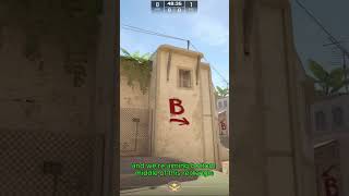 Mirage Easy Window Smoke cs2smokes cs2nades mirage counterstrike [upl. by Birmingham]