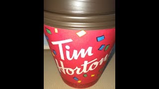 Tim Hortons Roll Up The Rim To Win Contest  How To Roll The Rim The Easy Way [upl. by Enileqcaj]