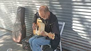 Street Guitarist South Street Philadelphia PA 9824 [upl. by Latsyek630]