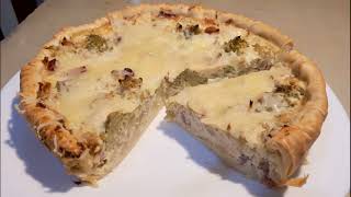 ✔️ Quiche de chou romanesco au lardons [upl. by Editha]