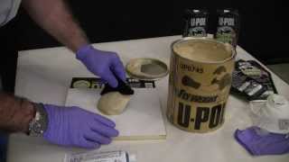 FLYWEIGHT GOLD Easy Sanding Body Filler  UPOL [upl. by Tillfourd497]