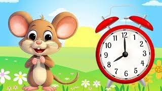 Hickory dickory dock song  hickory dickory dock nursery rhymes  kids tv abc song [upl. by Omar]