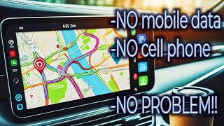 NO DATA NEEDED Add offline navigation to any newer vehicle Linkifun GT7 [upl. by Woodie385]