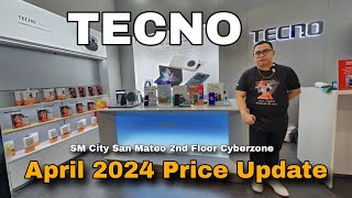 TECNO  April 2024 Price Update  Tecno Pova 6 Pro  Phantom V Flip  Pova 5 Pro  Spark 20 Series [upl. by Ilrebmik]