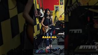 FRANZ Rhythm cover MAMA MIA  ABBA  SHORTS [upl. by Darryn]