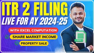 Mastering ITR 2 Filing for AY 202425 Comprehensive Guide for ITR Filing ft skillvivekawasthi [upl. by Alenson64]