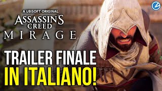 ASSASSINS CREED MIRAGE trailer di lancio in ITALIANO [upl. by Alisen]