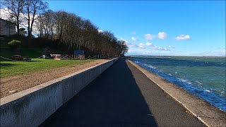 Virtual Walk  Part 1 Yarmouth To Fort Victoria  Isle Of Wight  November 2020  kittikoko [upl. by Htiek]