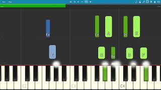 Kanye West  Violent Crimes  Piano Tutorial [upl. by Aihn367]