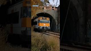 RODALIES R1 tren S447 train renfe trenes [upl. by Lillian]