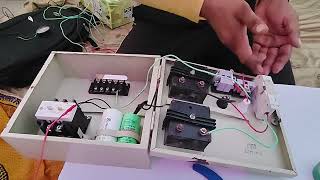 double capacitor moter starter ki wiring by akhtar bhaiya [upl. by Ahrendt]