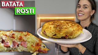 BATATA ROSTI MAIS FÁCIL E PRÁTICA DE TODAS [upl. by Kcirded556]