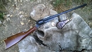 Remington Revolving Rifle Loading and Shooting Remingtons First Repeating Rifle [upl. by Hajidahk]