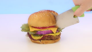 Making a Hyperrealistic Krabby Patty Cake [upl. by Aivonas]