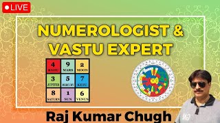 🔴LIVE LO SHU GRID  LO SHU GRID  NUMEROLOGY  LO SHU GRID NUMEROLOGY IN HINDI  RAJ KUMAR CHUGH [upl. by Anyek559]