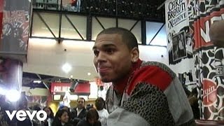 Chris Brown  Exclusive In Store Footage [upl. by Lapham]