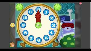 EducationCom 018  Games  2nd Grade Math  Clock  Learning Time  Stop the Clock  Set the Clock [upl. by Torres]