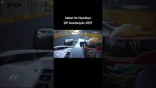 Vettel vs Hamilton f1 grandprix viralshort satisfying formula1 racing lewishamilton [upl. by Panter]