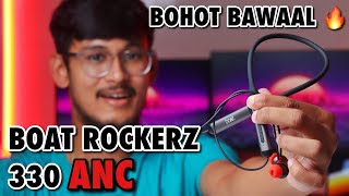 boAt Rockerz 330ANC  Unboxing amp Review  Dirac Sound Acha Hai [upl. by Mcbride]