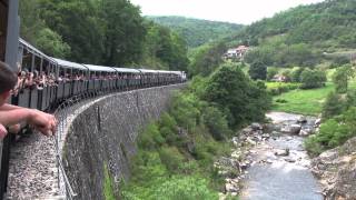 TRAIN de LARDECHE quotMASTROUquot Essais 19 Juin 2013 [upl. by Cook885]