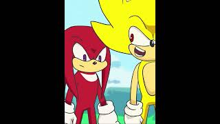 Goku vs Sonic Rap Battle 2 Knuckles SUS dragonball anime Sonic [upl. by Airdnaid]