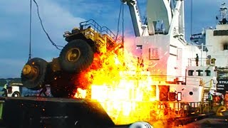 💥 Heavy Machinery FAILS and ACCIDENTS Caught on Tape [upl. by Adnaval243]