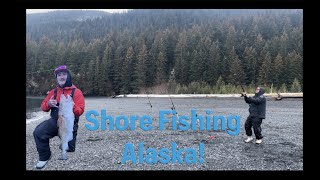 Shore Fishing Alaska [upl. by Mayes]