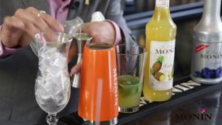 MONIN PINEAPPLE SYRUP ISLANDS THREE MOCKTAIL [upl. by Hoeg]