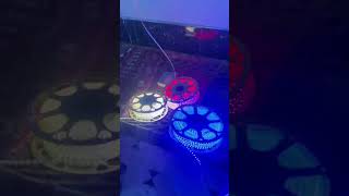 AC LED lights for ceiling Redblueyellow shorts [upl. by Trebleht]