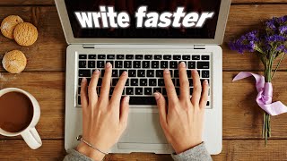 MUSIC TO WRITE FASTER amp BETTER ✏️  Click play relax and get those creative juices flowing [upl. by Aggy]