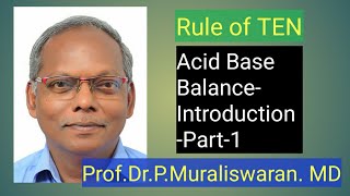 Acid Base Balance IntroPart1Muralis Simplified Biochemistry [upl. by Busby]